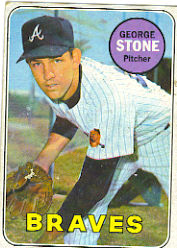 1969 Topps Baseball Cards      627     George Stone RC